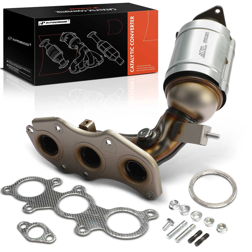 Catalytic Converter Front Right for Toyota Highlander Lexus RX450h (2009-2015)