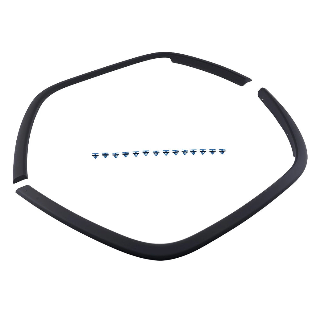 Fender Flare Molding Trim for Jeep Grand Cherokee (2017–2022) Black ABS