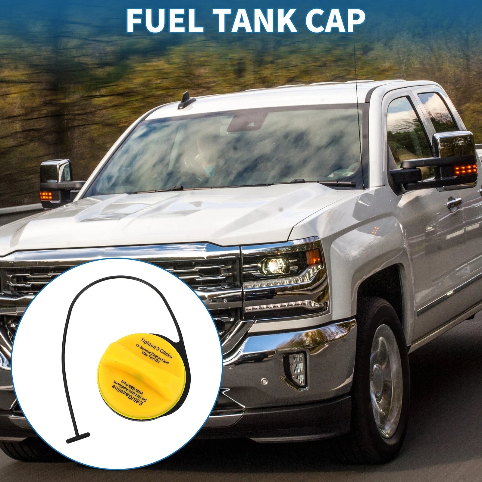 Fuel Filler Cap No. 20915990 for GMC Sierra 1500 (2014–2023)