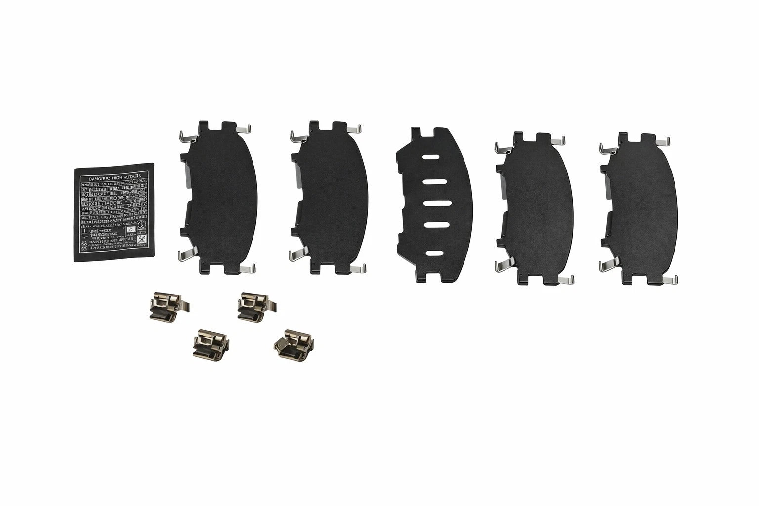 Rear Disc Brake Pad Shim Kit for Lexus NX300h, NX300 (2018–2021) 0494678030