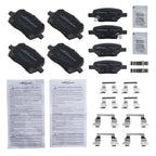 Ceramic Brake Pads Kit for Pontiac G5 (2007–2009) G6 (2006–2010) D1160