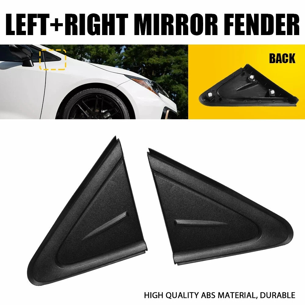 Pair Fender Corner Molding Trim Cover for Toyota Corolla (2019–2021)