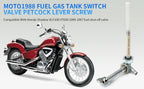 Fuel Valve Petcock & Lever Screw for Honda Shadow VLX 600 (1999–2007)
