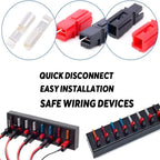 Quick Connect Car Battery Connector for Modular Power - Disconnect Kit