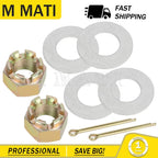 2X Clutch Washer & Rear Axle Nut for Polaris Ranger RZR (2008–2023)