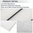 Engine Cabin Air Filter Combo No. 272774BU0A for Nissan Rogue (2014–2020)