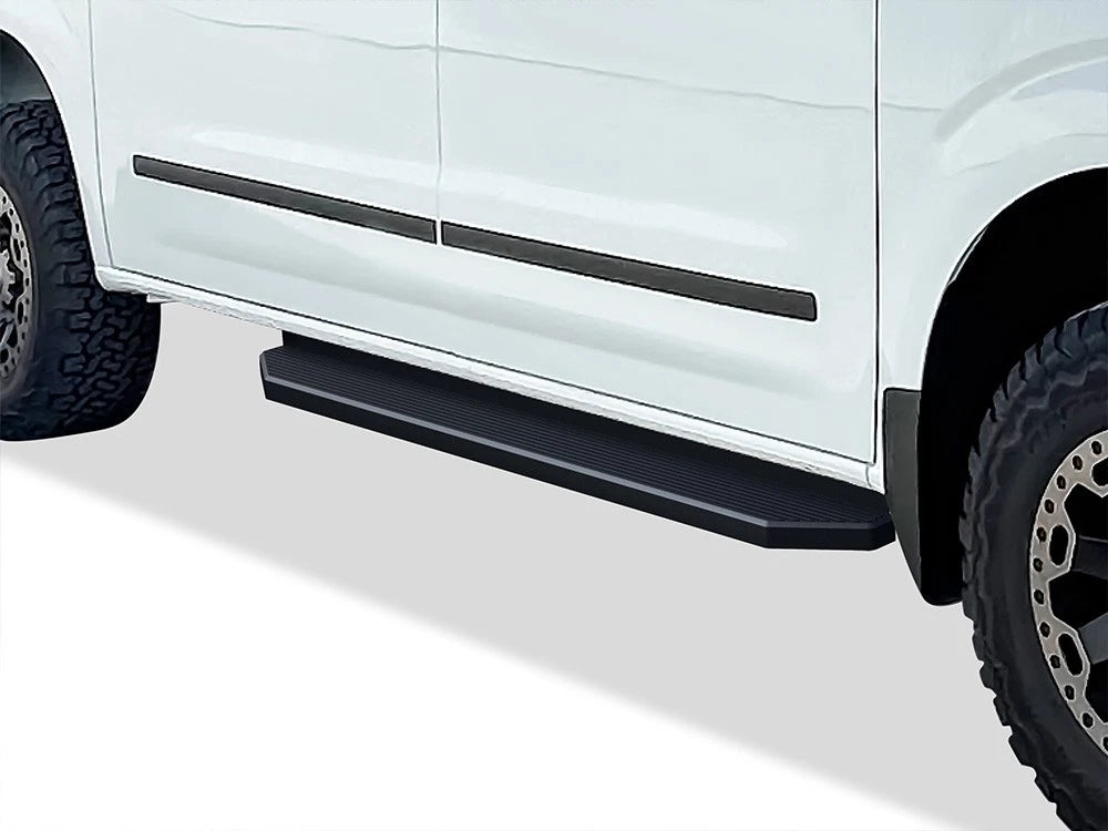 iBoard Running Boards for Nissan NV 1500 2500 (2012–2021) Black