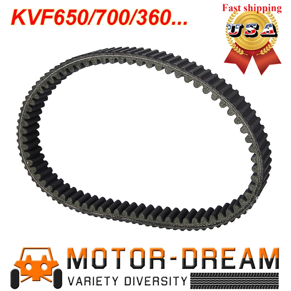Drive Belt for Kawasaki KVF700 Prairie 700 4X4 (2004–2006) 59011-1080