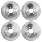 Front and Rear Disc Brake Rotors for Ford Mustang (2005–2014)