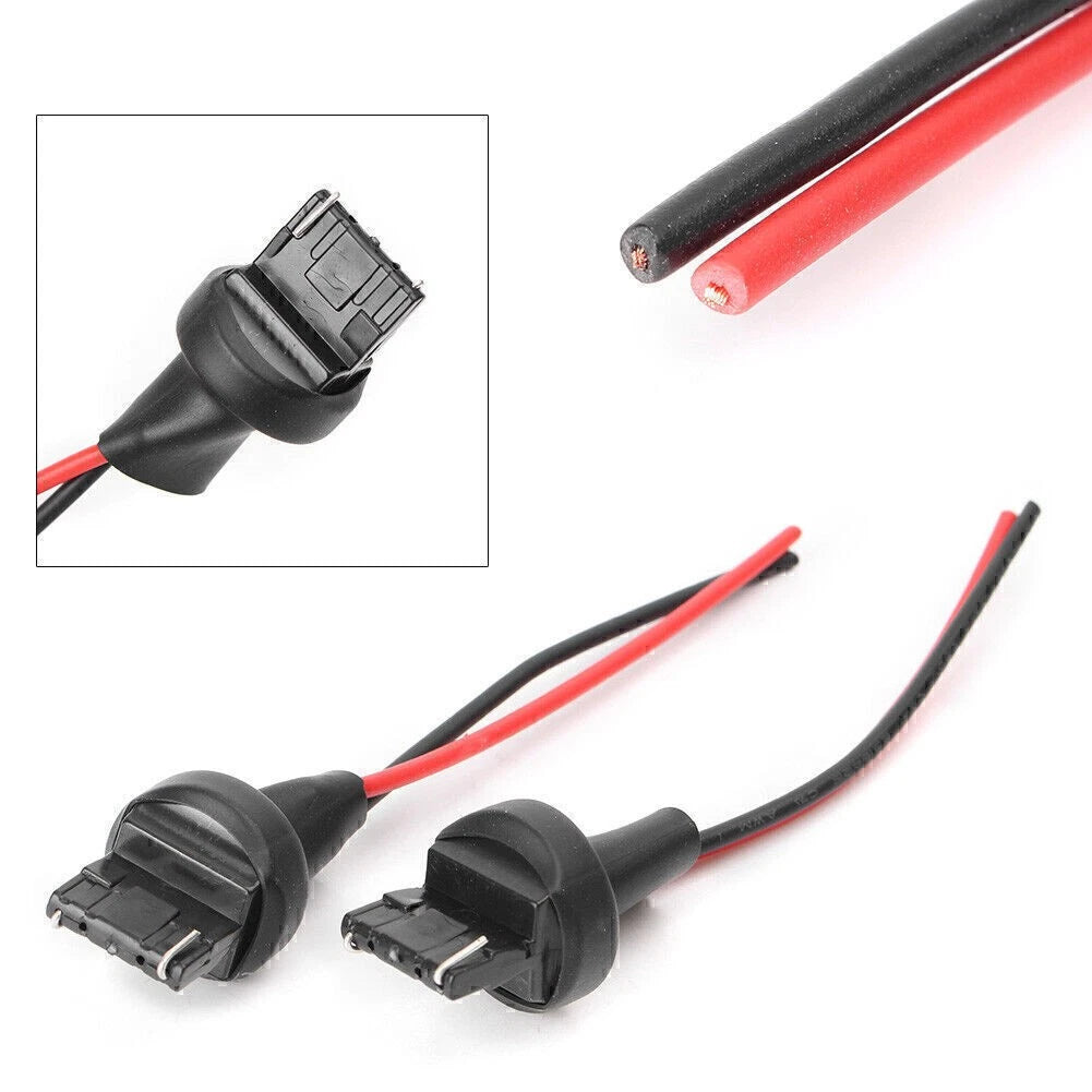 2X 7440 992 T20 Male Adapter Wiring Harness for Universal Applications