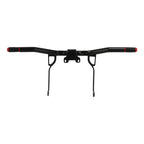 Black Red Highway Engine Guard Crash Bar for Harley Touring Road Glide (14-23)