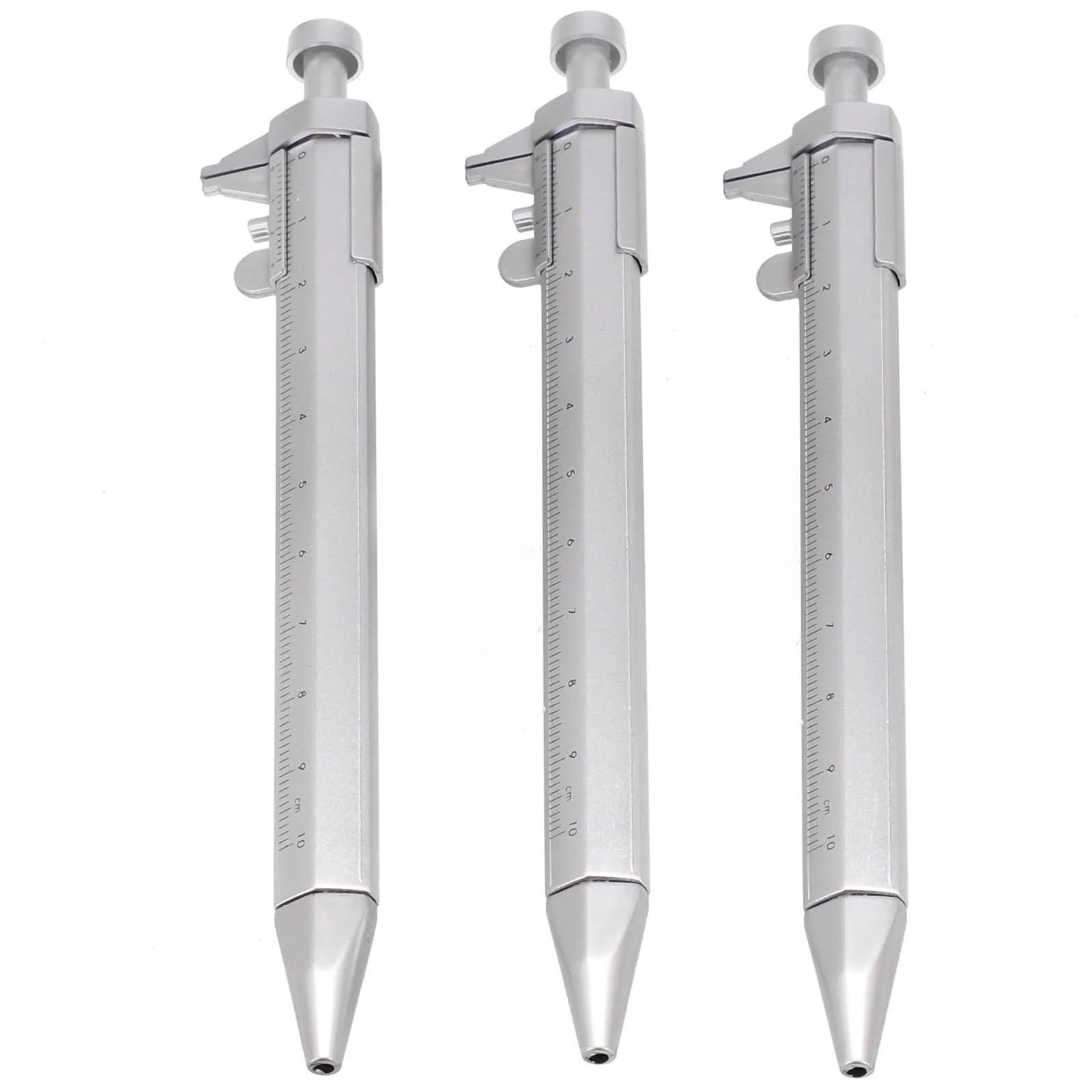 3pc Gel Ink Pen Set for Office (Vernier Caliper 0.5mm Roller Ball)