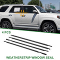 Set of 4 Weatherstrip Window Seal No.757120M010 for Toyota 4Runner (2010–2016)