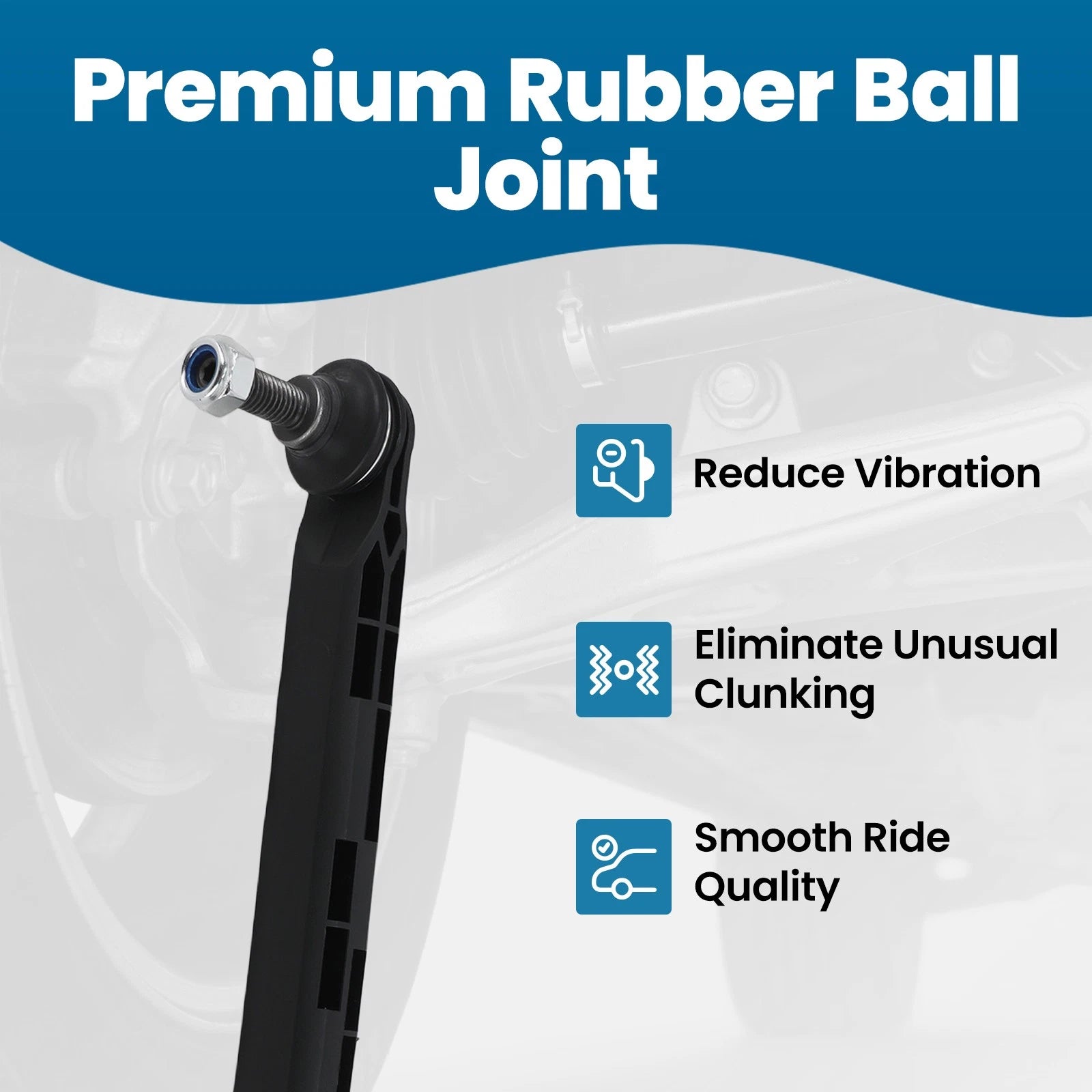 Front Sway Bar End Links for Buick Lacrosse 2010-2012, Chevy Malibu 2010-2012