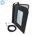 30" x 36" Black RV Entry Door for Tear Drop Trailer 