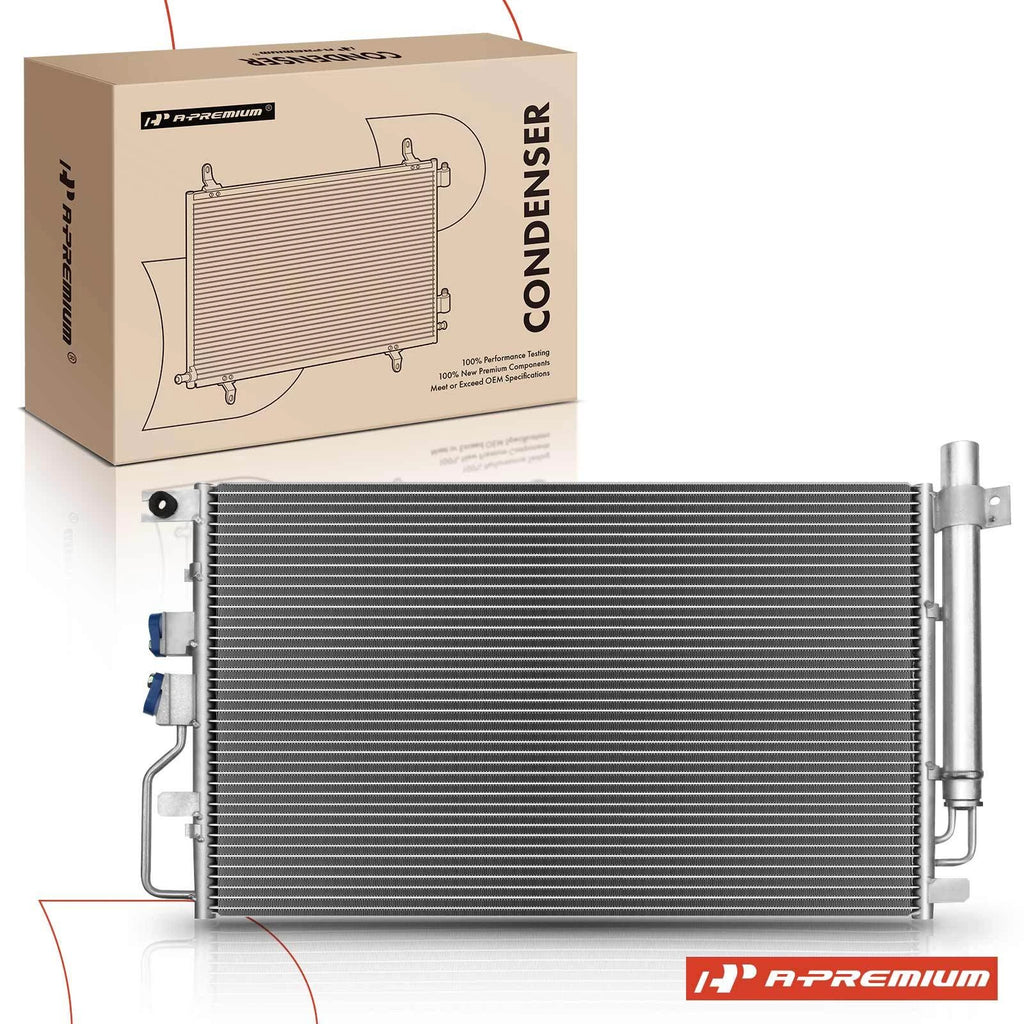 A/C Condenser with Receiver Drier & Bracket for Chevrolet Equinox (2010–2017)