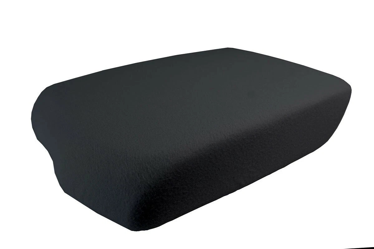 Fleece Console Lid Armrest Cover for Toyota Sequoia (2008–2022) Black