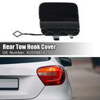 Rear Bumper Tow Hook Eye Hole Cover for Mercedes-Benz W205 Sedan (2015-2020)