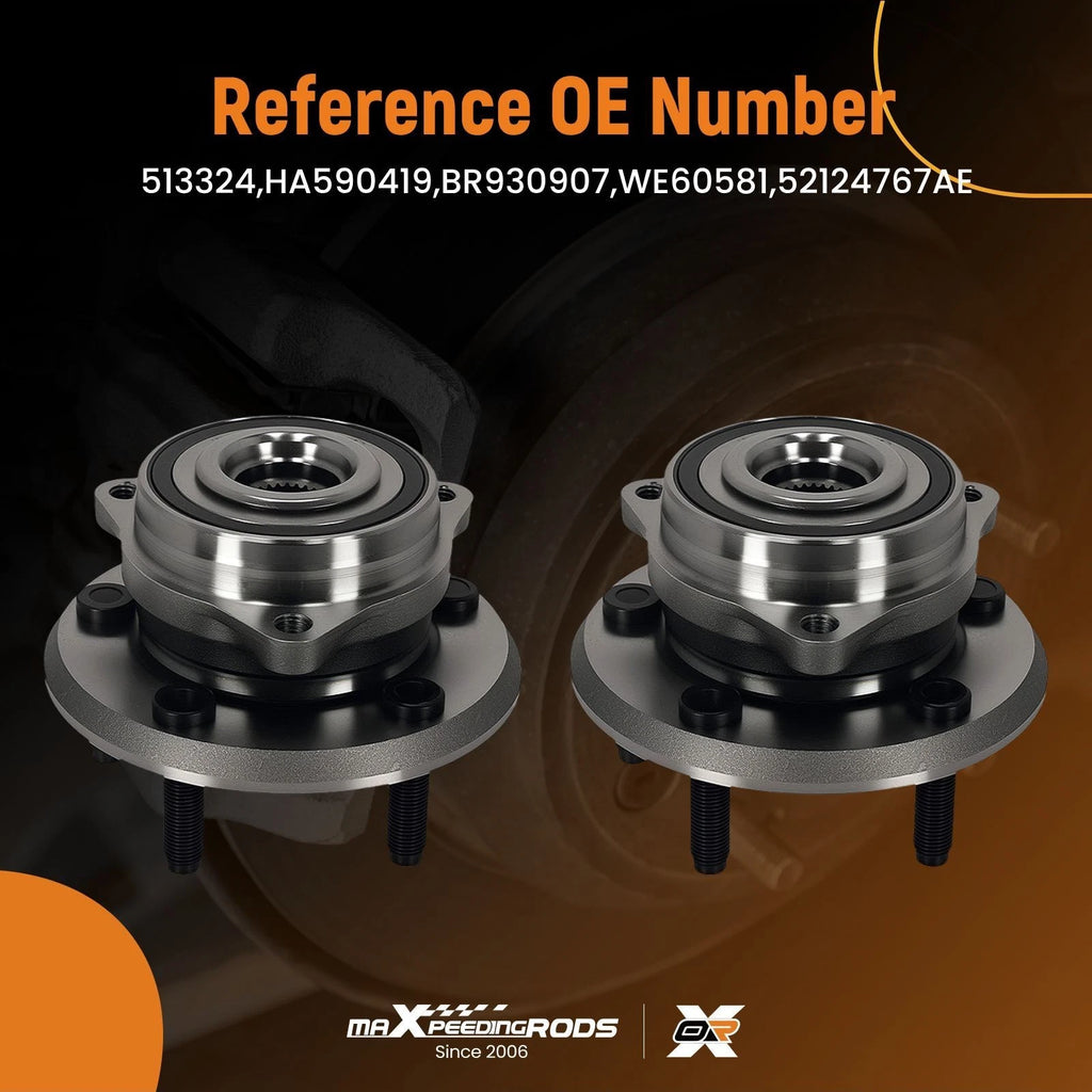 Wheel Hub Set for Jeep Grand Cherokee (2011–2021)
