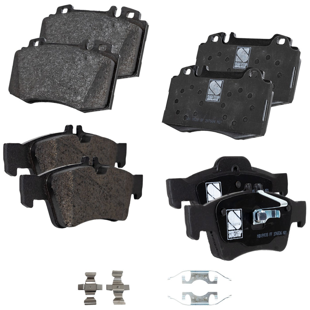 Brake Pads Set for MB Mercedes S Class CLS E SL (2007–2018)
