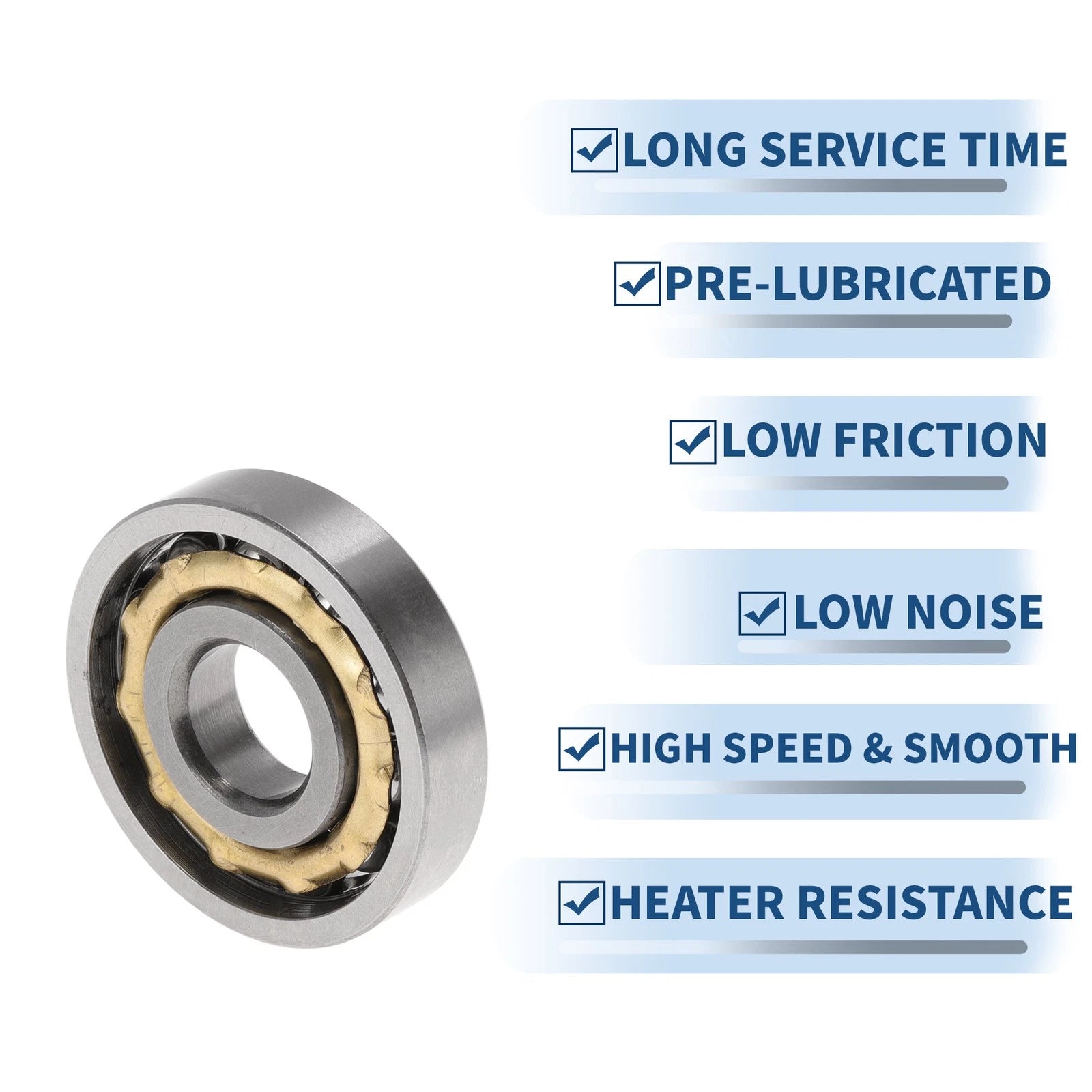 E11 Deep Groove Ball Bearings for Scooter Skateboard Wheel (11x32x7mm)