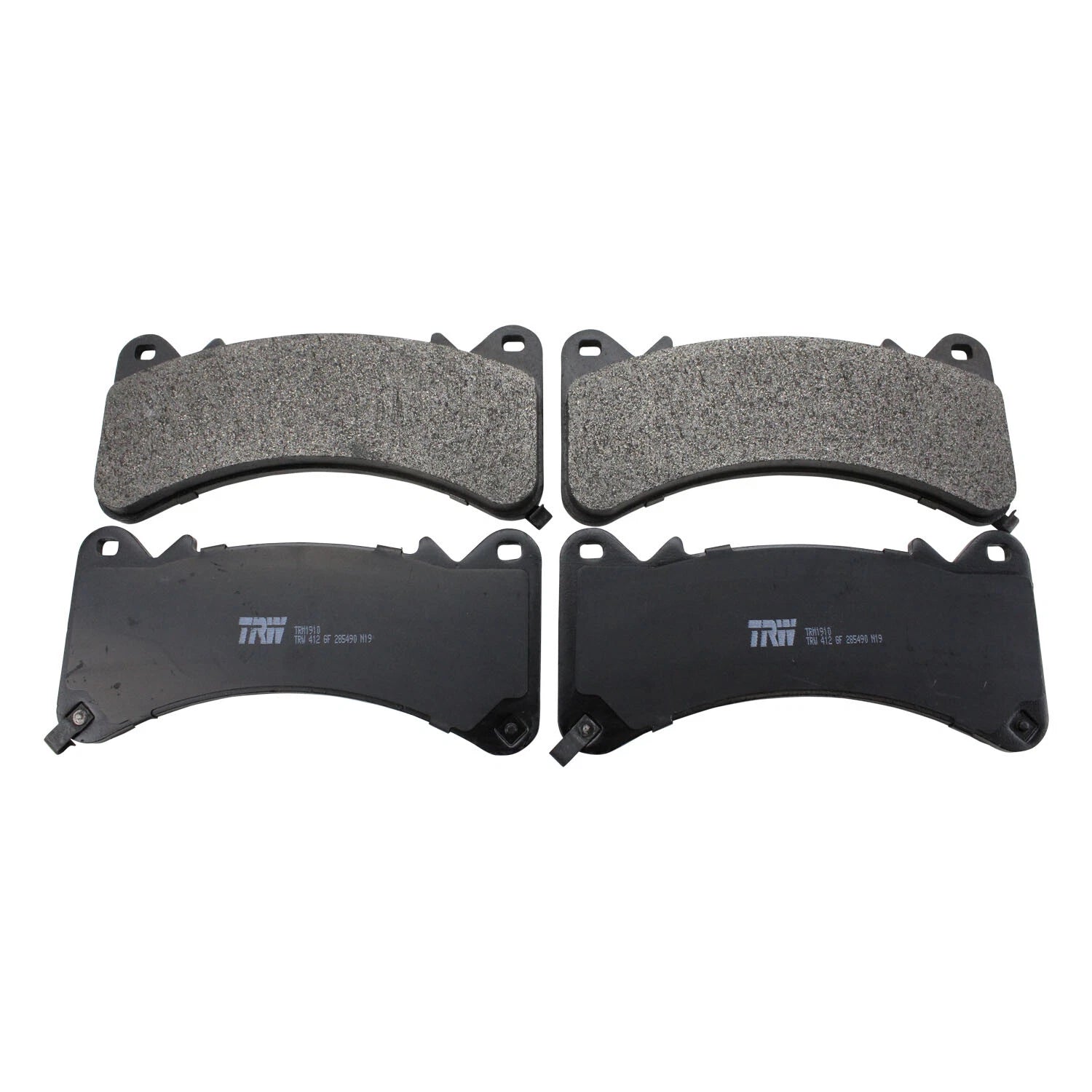 Set of 4 TRW Pro Front Metallic Brake Pads for Cadillac Escalade GMC Yukon (2016)