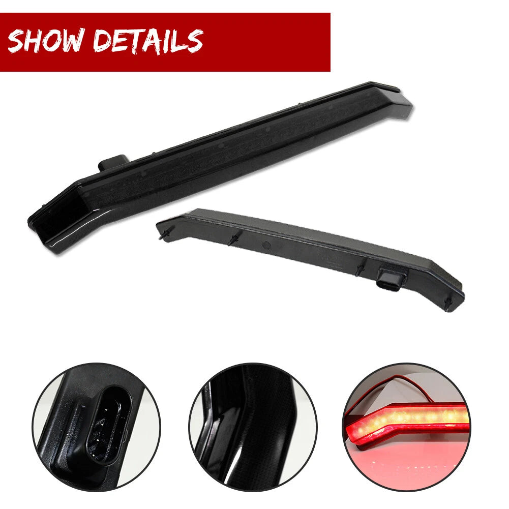 Smoke Rear LED Tail Light for Polaris RZR XP/XP 4 1000 (2019–Present)