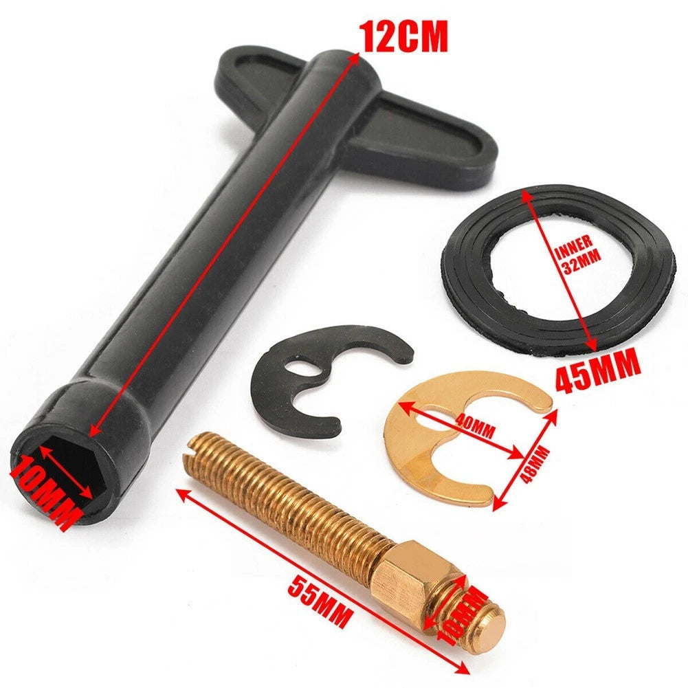 Faucet Fixing Fitting Kit for Kitchen Basin (M8 Bolt Washer Wrench Plate)