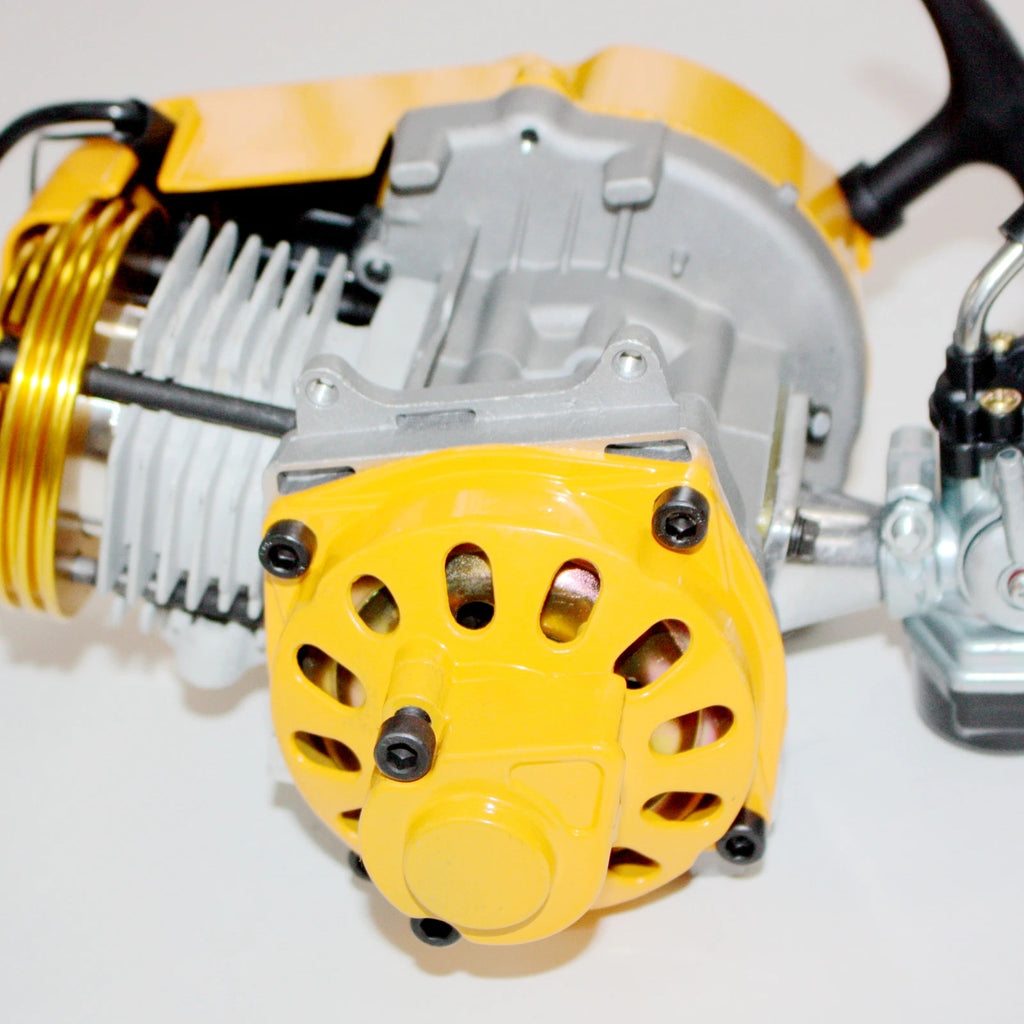 49cc 2-Stroke Engine Motor for Min Pocket Quad Dirt Bike ATV (GOLD)