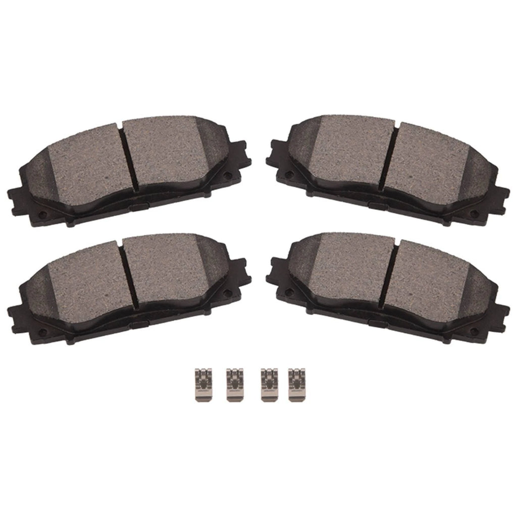 Front Ceramic Brake Pad Kit for Toyota Yaris Prius C Lexus CT200h (2013)