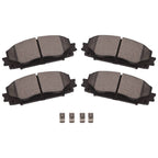 Front Ceramic Brake Pad Kit for Toyota Yaris Prius C Lexus CT200h (2013)