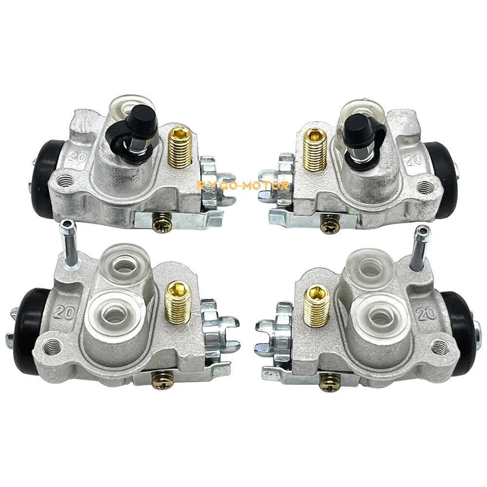 Set of 4 Front Brake Wheel Cylinders for Honda TRX350 Rancher (2004–2006)