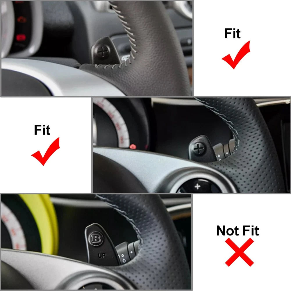 Steering Wheel Shift Paddle Extension for Mercedes Benz Smart Fortwo Forfour (2007–2020)