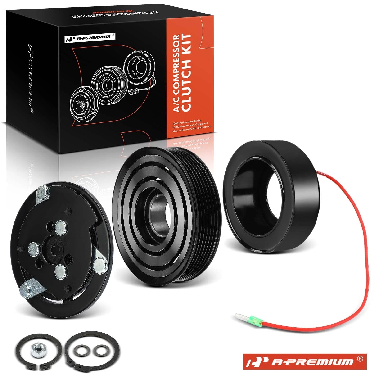 A/C Compressor Clutch Kit for Jeep Wrangler Cherokee 