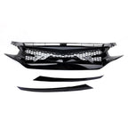 Front Bumper Mesh Grille for Honda Civic (2016-2018)