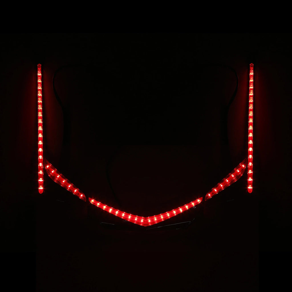 Fender Tip Accent Vertical LED Light Strip for Honda Goldwing F6B GL1800 (2013–2017)