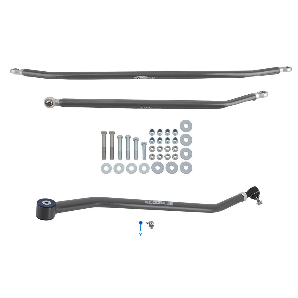 Adjustable Front Track Bar Steering Kit for Jeep Cherokee XJ (1984–2001) 2.5-4.5" Lift