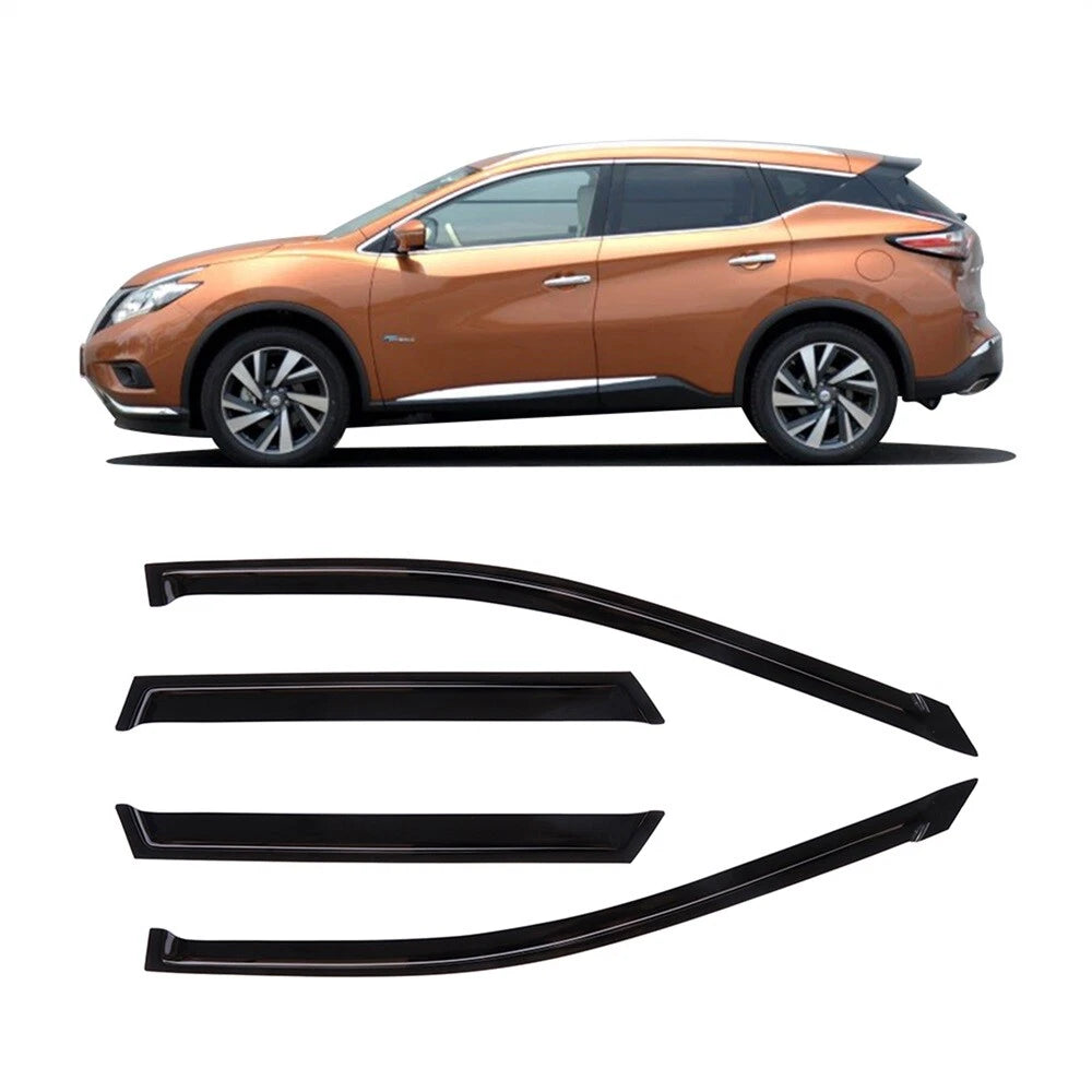 Window Visors Rain Guard for Nissan Murano (2003–2007)