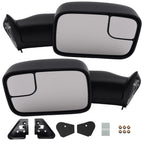 Side Mirror Set for Dodge RAM 1500/2500/3500 (1994–1997) Manual