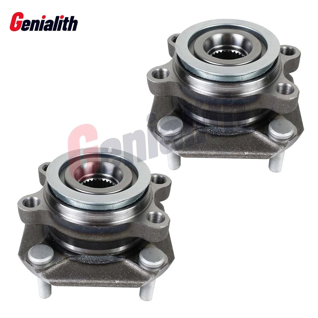 Pair Front Wheel Hub Bearing Assembly for Nissan Sentra (2007–2012) w/ABS