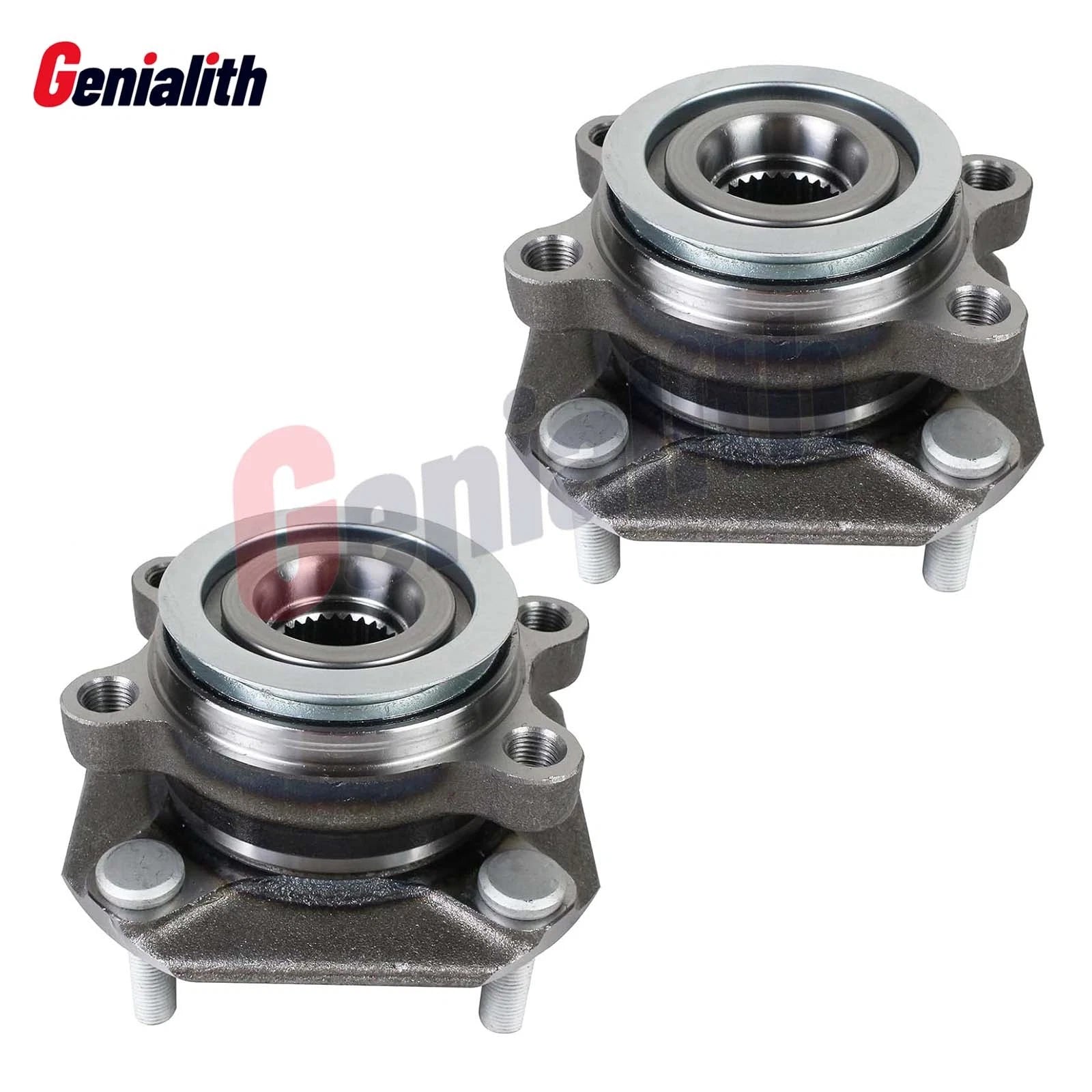 Pair Front Wheel Hub Bearing Assembly for Nissan Sentra (2007–2012) w/ABS