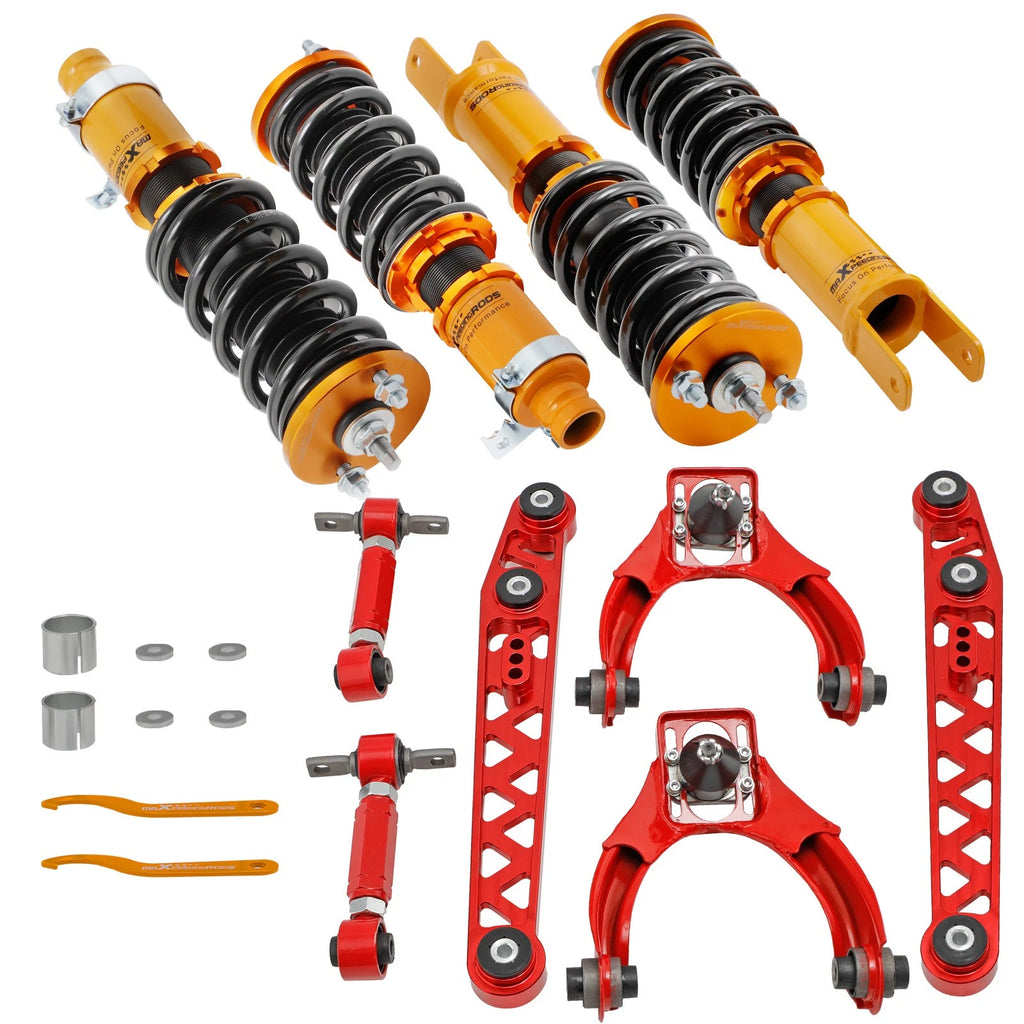 Coilovers & Camber Control Arm for Honda Civic (1996–2000)