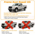 Frame Rail Rust Repair Kit for Ford F-150 Extended Cab 4WD (2004–2008)