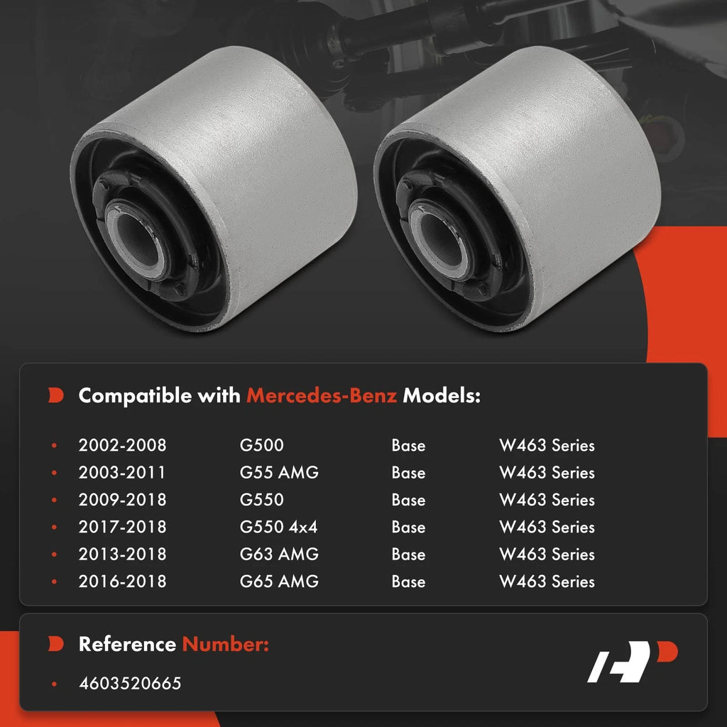 2X Rear Bushing for Mercedes-Benz G550 (2009-2018)