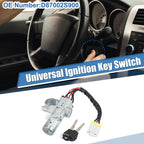 Ignition Switch Cylinder Set with Keys for Nissan Hardbody (No.D87002S900)