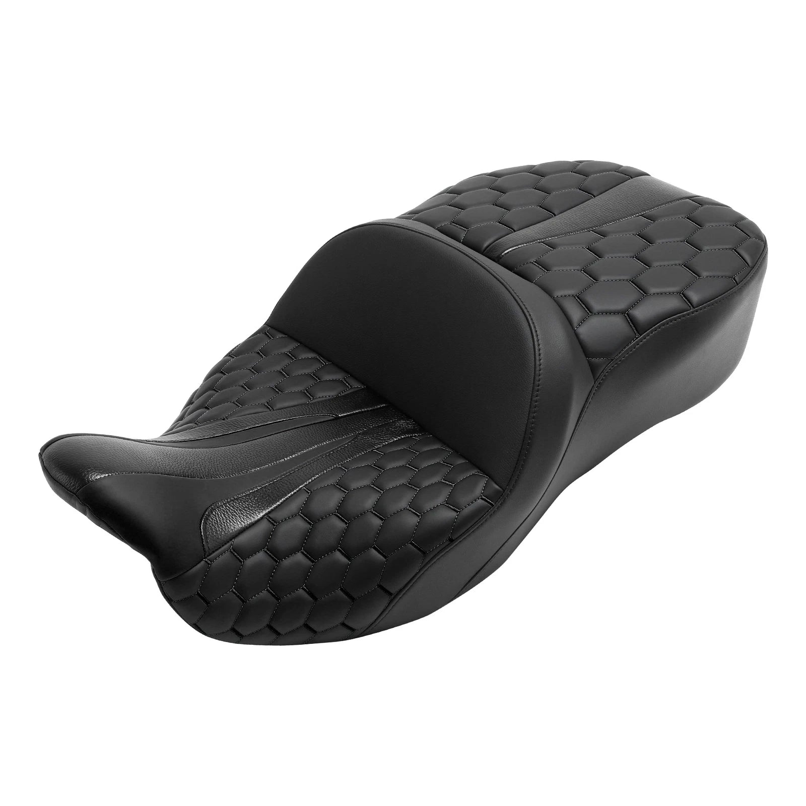 Black Driver & Passenger Seat for Harley Touring Electra Glide (2009–2023)