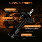 Set of 4 Front Struts Rear Shocks for Nissan Sentra (2002-2006)