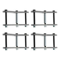1 1/4in Level Lift Shackles Kit for Jeep Wrangler YJ (1987–1995)