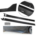 Side Skirt Extension for Honda Civic 2016–2021 (LX, EX, SI, Type-R Style)