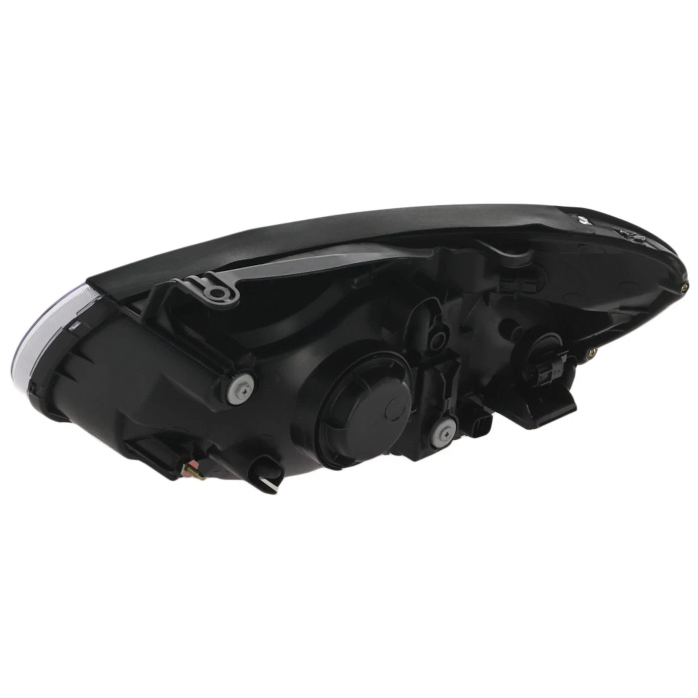 Passenger Side Headlight for Kia Spectra (2007–2009) Clear Lens with Bulb